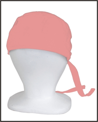 AC258<br>Pink Cotton Skull Cap