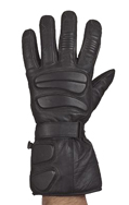 Full finger riding gloves with gel and velcro strap