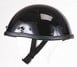 H407<br>Smokey Shiny Novelty Helmet with Snaps w/ Visor