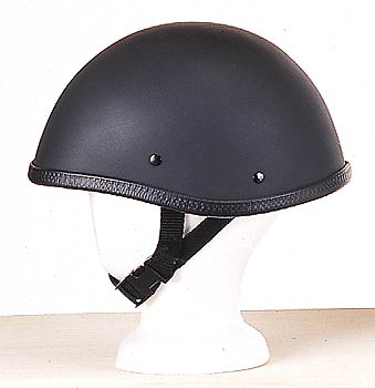 H506<br>Smokey novelty flat black helmet, Y-strap, Q-release