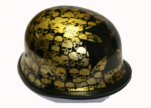 H5402-Smoky<br>German Novelty helmet, Y-strap, Q-release