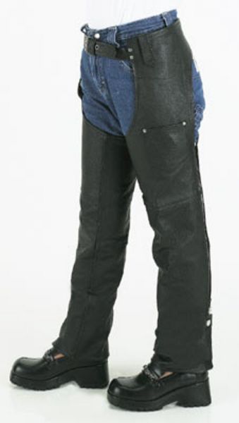 KD360<br>Kids chaps with front pocket cowhide leather