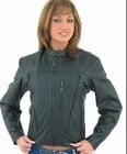 DLJ243<br>Ladies Soft Leather Jacket 