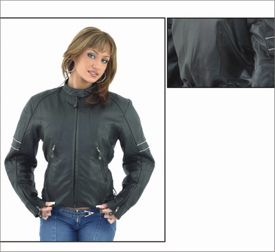 DLJ264<br>Ladies soft leather jacket