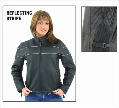 DLJ7900<br>Ladies Soft Leather Jacket