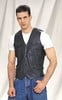 MV1301<br>Braided Leather Vest (Medium Weight) **ON SALE**