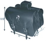 SD4073-PV<br>PVC SADDLEBAG WITH Q-RELEASE & EAGLE-LIFE TIME WARRANTY