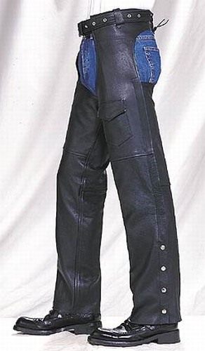 C325-04<br>Plain Leather Chaps (Medium Weight) **ON SALE**