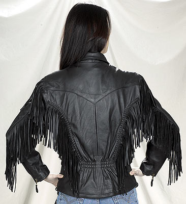 DLJ246-01<br>Ladies Naked Cowhide Motorcycle jacket 