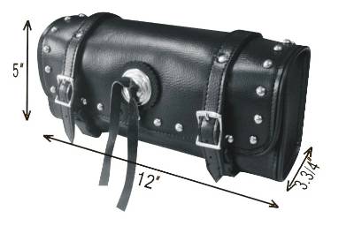 TB3023-12<br>PVC-Toolbag with with Studs and Concho 12"