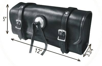 TB3024-12<br>PVC-Toolbag with concho,studs 12"